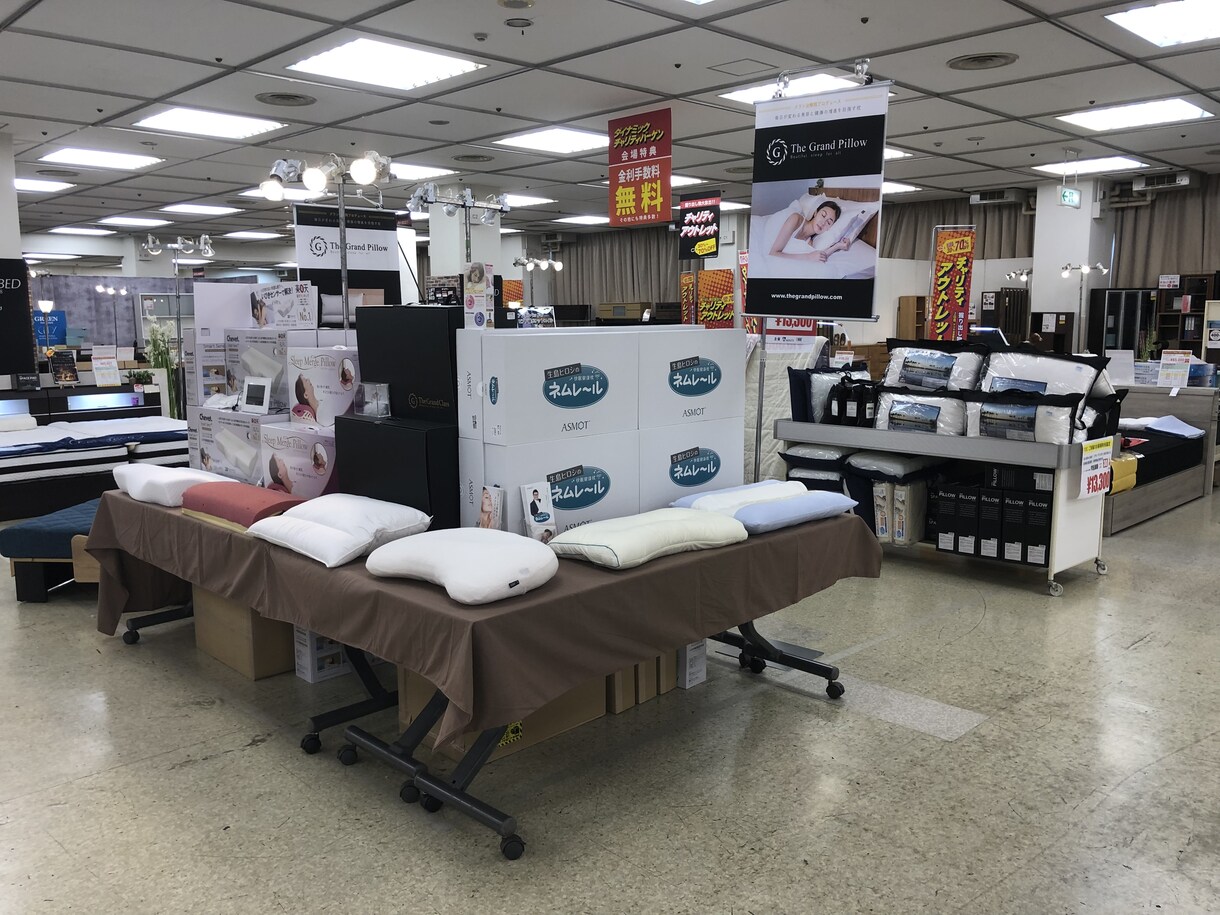 人生1/3は睡眠貴方に合う特別な枕をご提案致します 質の良い睡眠を得てますか？全ての原因は枕かもしれない！ イメージ6