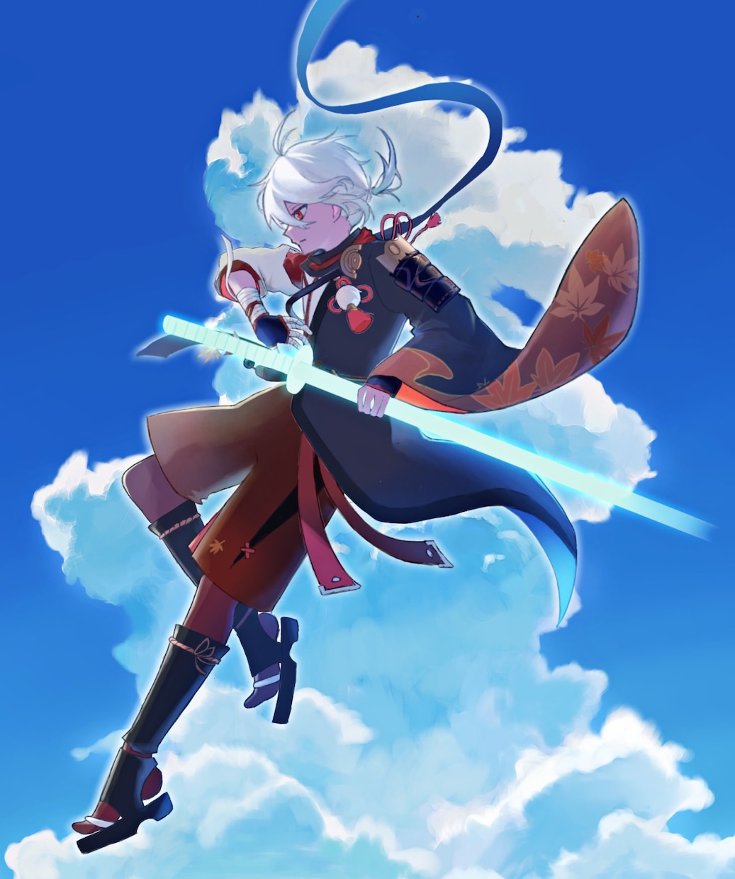 透明感のあるキャライラスト描きます 商用利用可能/ラフまで修正無制限 イメージ5