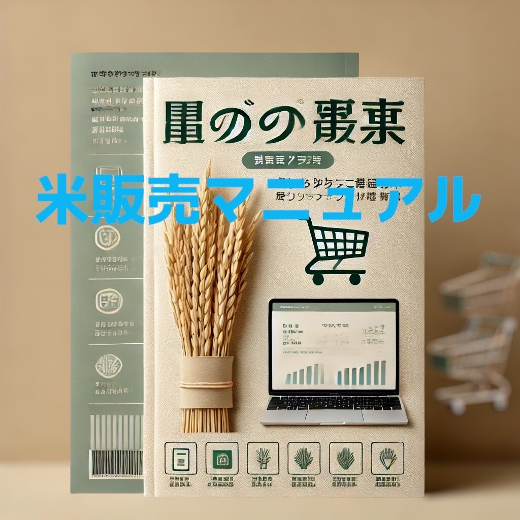 米農家が伝授！初心者向けネット米販売術を教えます フリマサイトでお米を売る完全マニュアル / 初心者でも簡単！ イメージ1