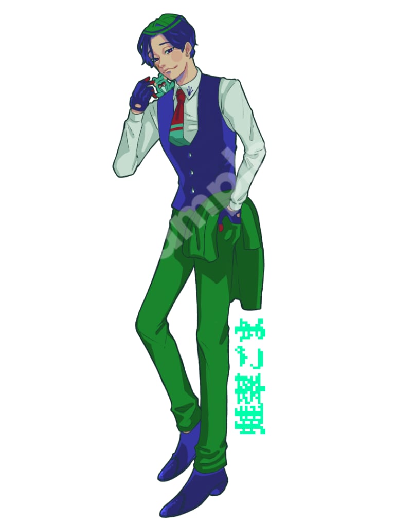 等身イラスト描きます 等身でキャラクターのバストアップや立ち絵を作成します！ イメージ2