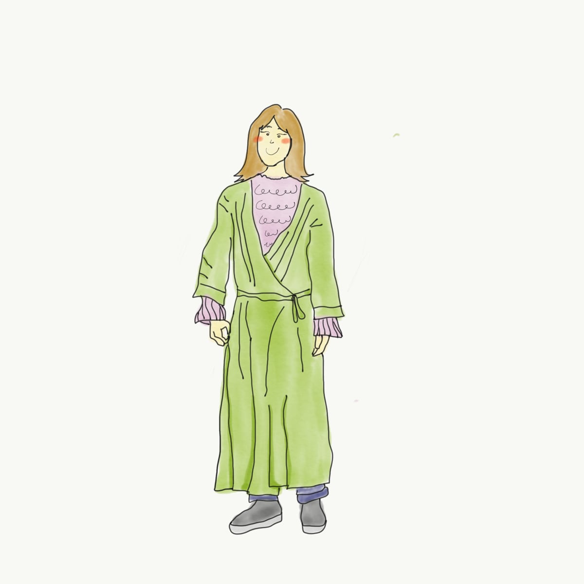 水彩画タッチでおしゃれで安心感のある似顔絵描きます トプ画やプレゼントにも！最短、最安値でご提供（期間限定） イメージ6