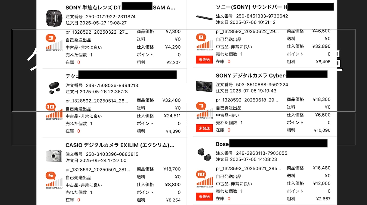アマゾンで売れた50の実例を写真付きで紹介します 仕入が「カンタン」にできるようになります。 イメージ8