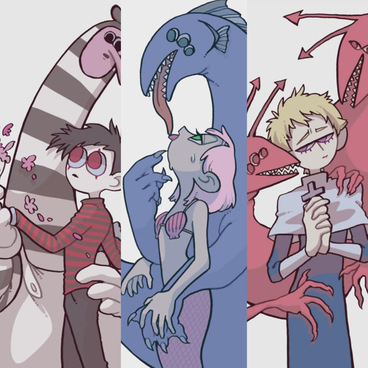 イラスト描きます ポップな絵柄であなたの思う雰囲気を絵にします。 イメージ3