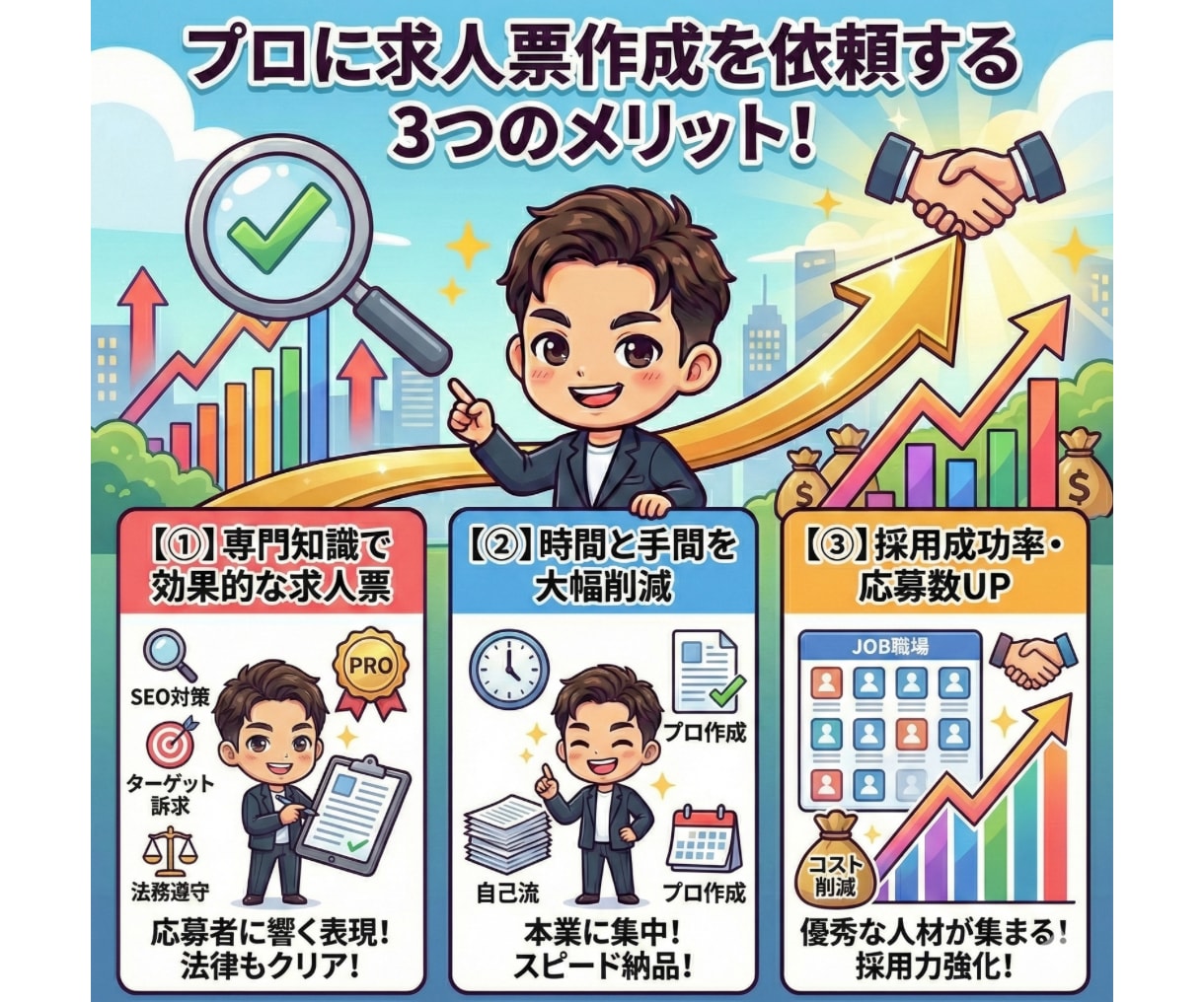 この会社で働きたい！と思わせる求人票作成します なぜ、あなたの求人には「理想の人材」からの応募が来ないのか？ イメージ2