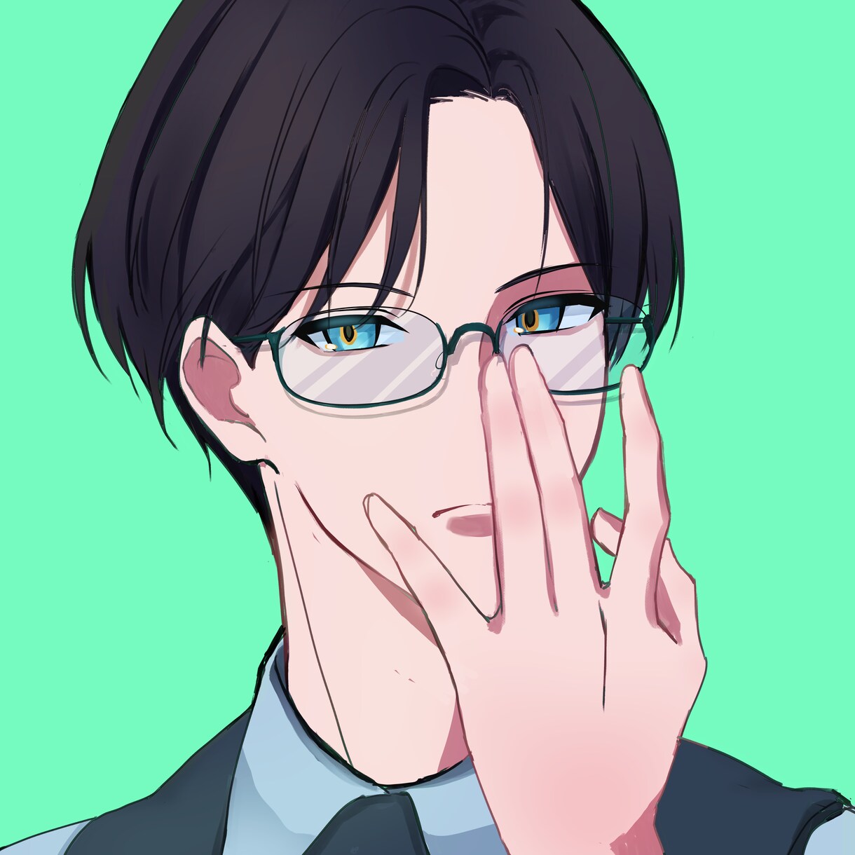 かっこいいアイコン描きます 3000円以内でアイコンイラストを描きます！！ イメージ3
