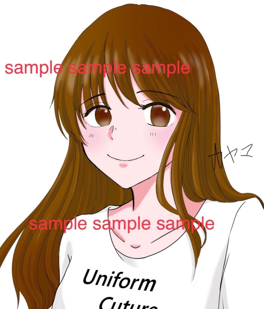 ちょっとセクシーな女の子を描きます 少女漫画風、爽やか、ちょっとセクシー、女の子イラスト イメージ2