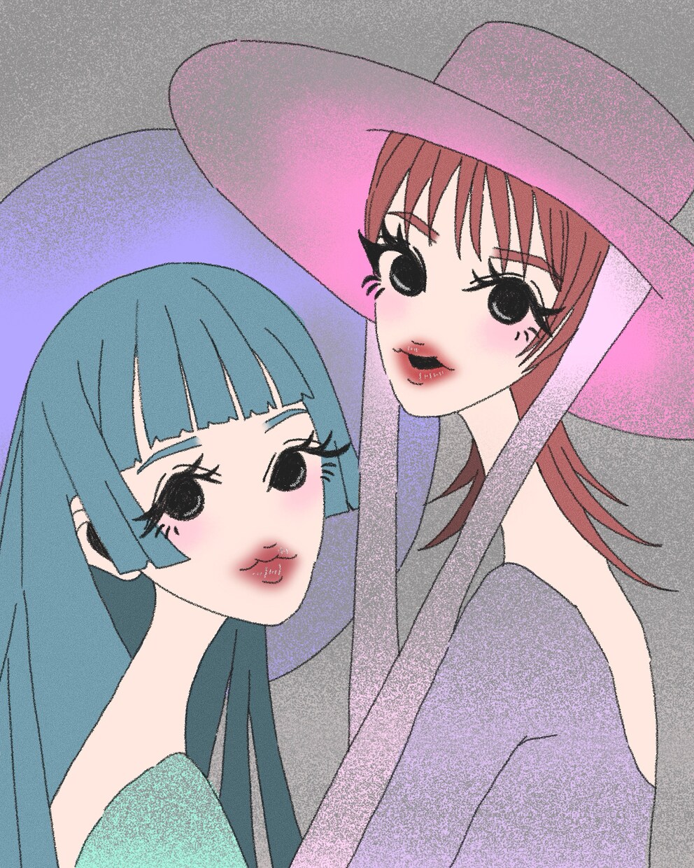 平成レトロ×y2k！あなただけのイラストを描きます お顔アップから全身まで幅広く対応いたします。 イメージ4
