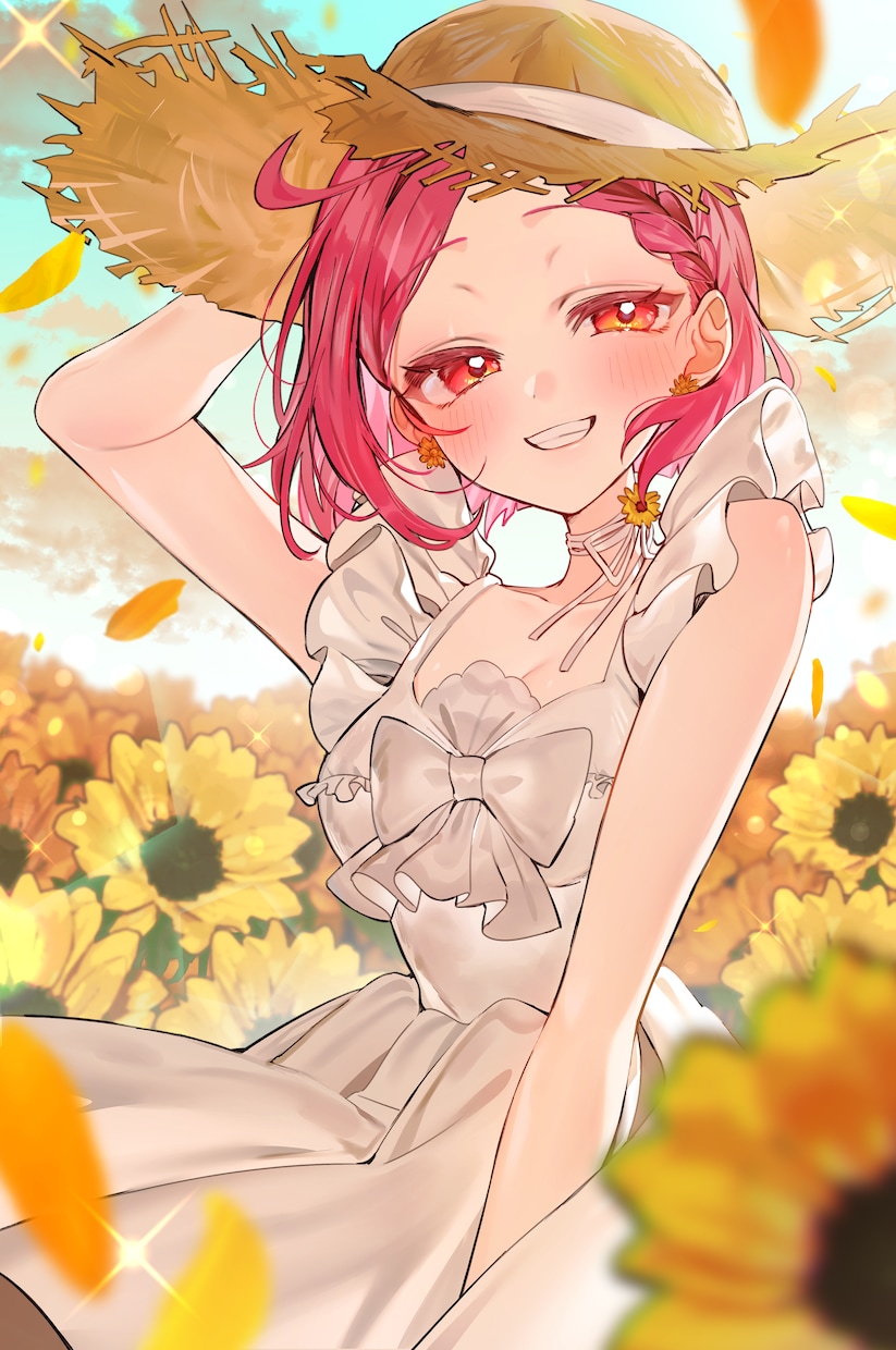 キラキラ・繊細なイラスト描きます ご依頼主さんの求める世界観を表現します。女の子が得意です。 イメージ2