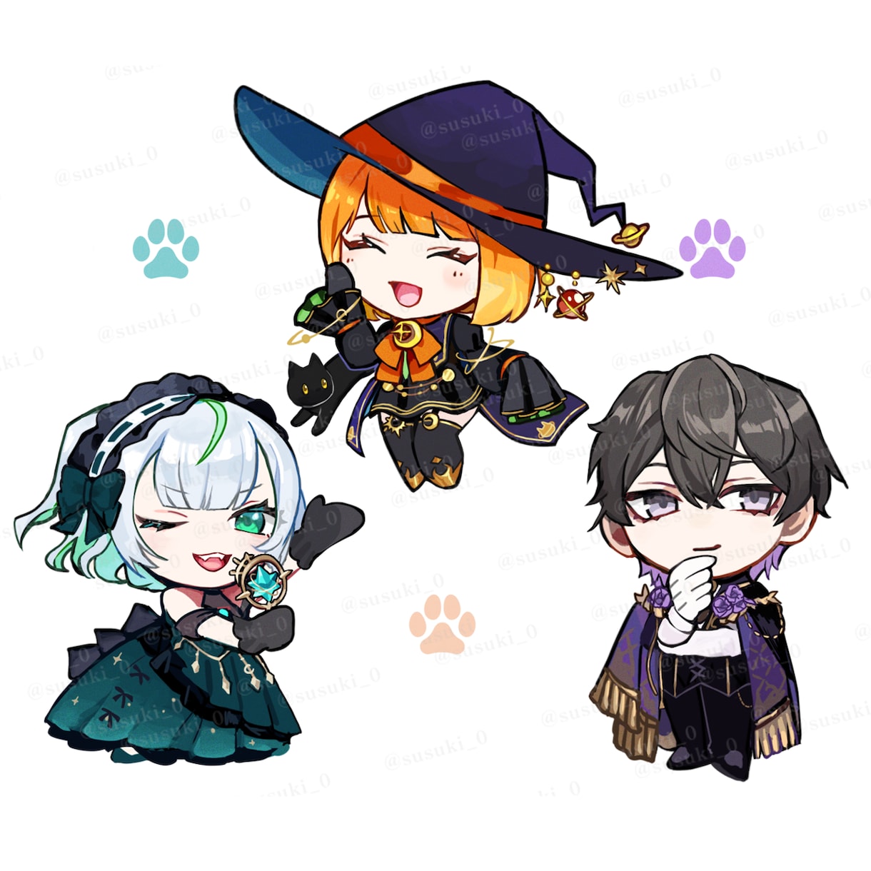 ミニキャラ・SDキャラ描きます 幅広く使えるミニキャライラストを作成させて頂きます！ イメージ2