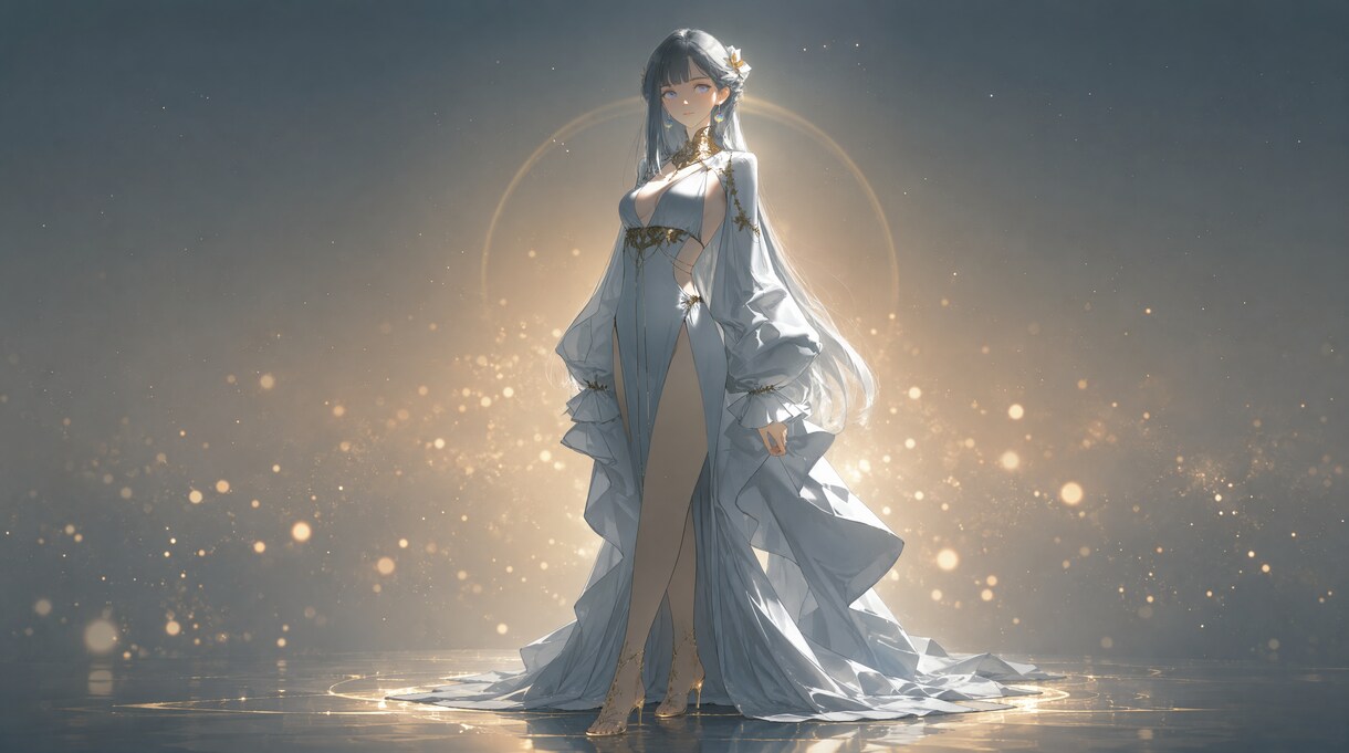 静止画イラストをAIで自然に動画化しますます 瞬き・呼吸・髪の揺れまで自然に再現 イメージ3