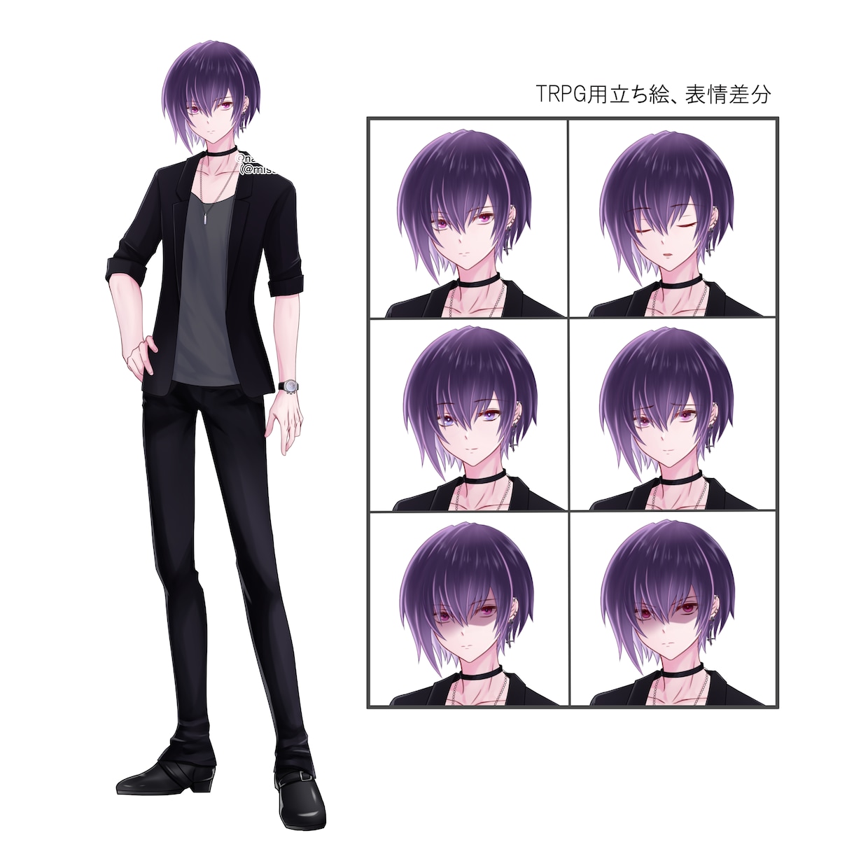 TRPGやIRIAM立ち絵/簡易塗りで描きます リピーター様の新衣装オーダーも可能です！ イメージ3
