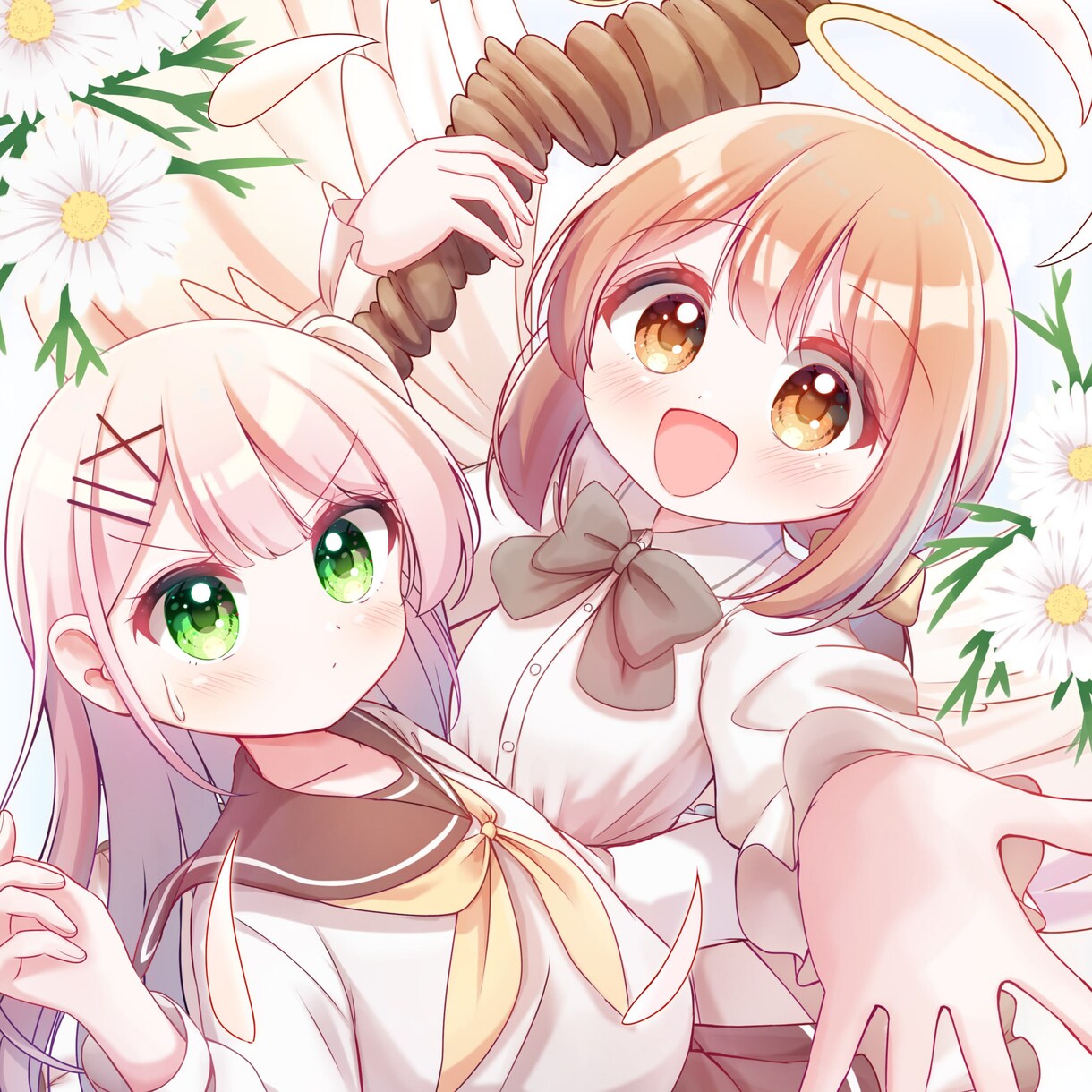 きゅるきゅるな可愛いイラストを描きます きらきらふわふわした絵柄で理想の絵を制作いたします! イメージ6