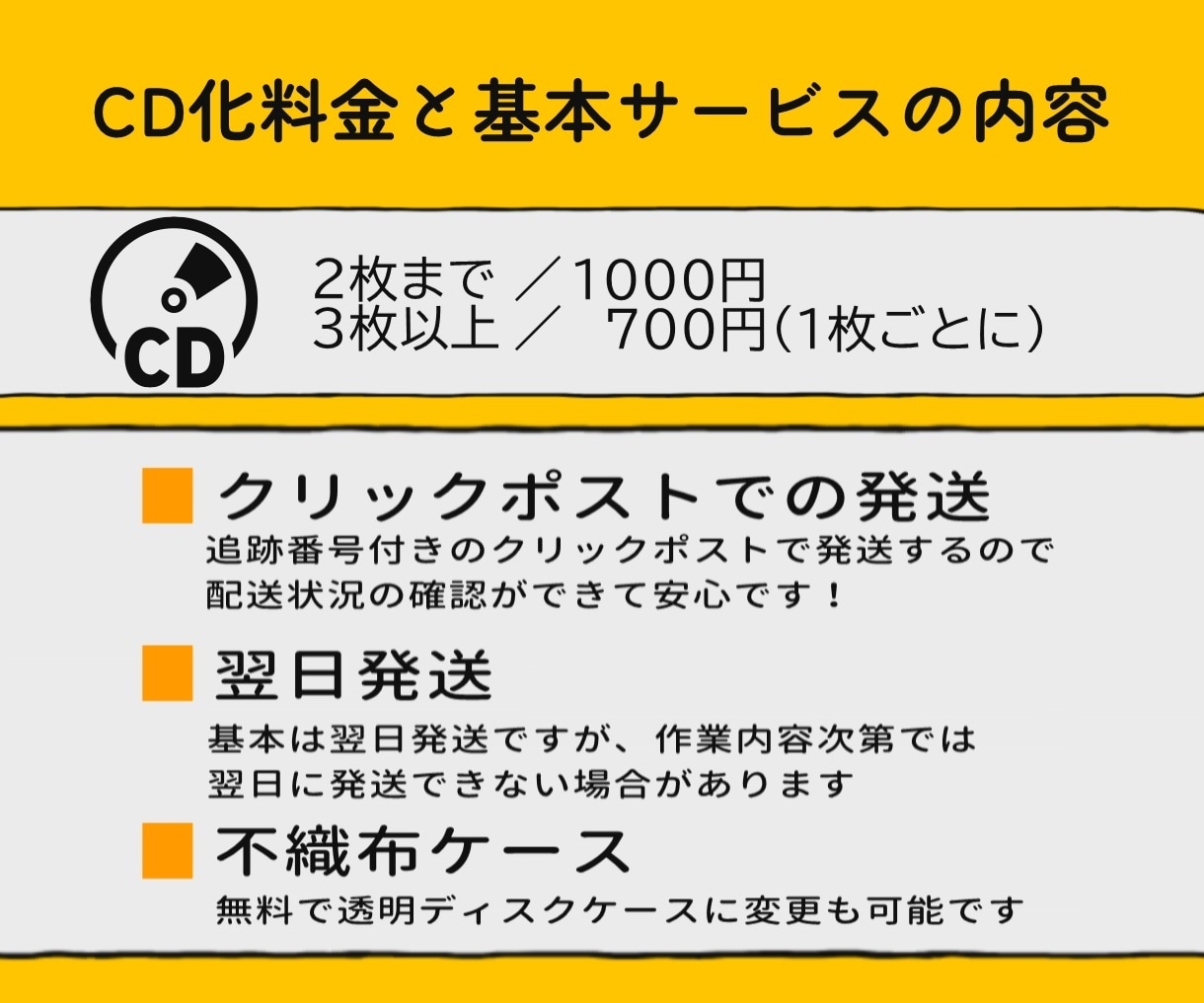 音声データをCDにダビングします プレイヤーで再生可能なCDにします イメージ3