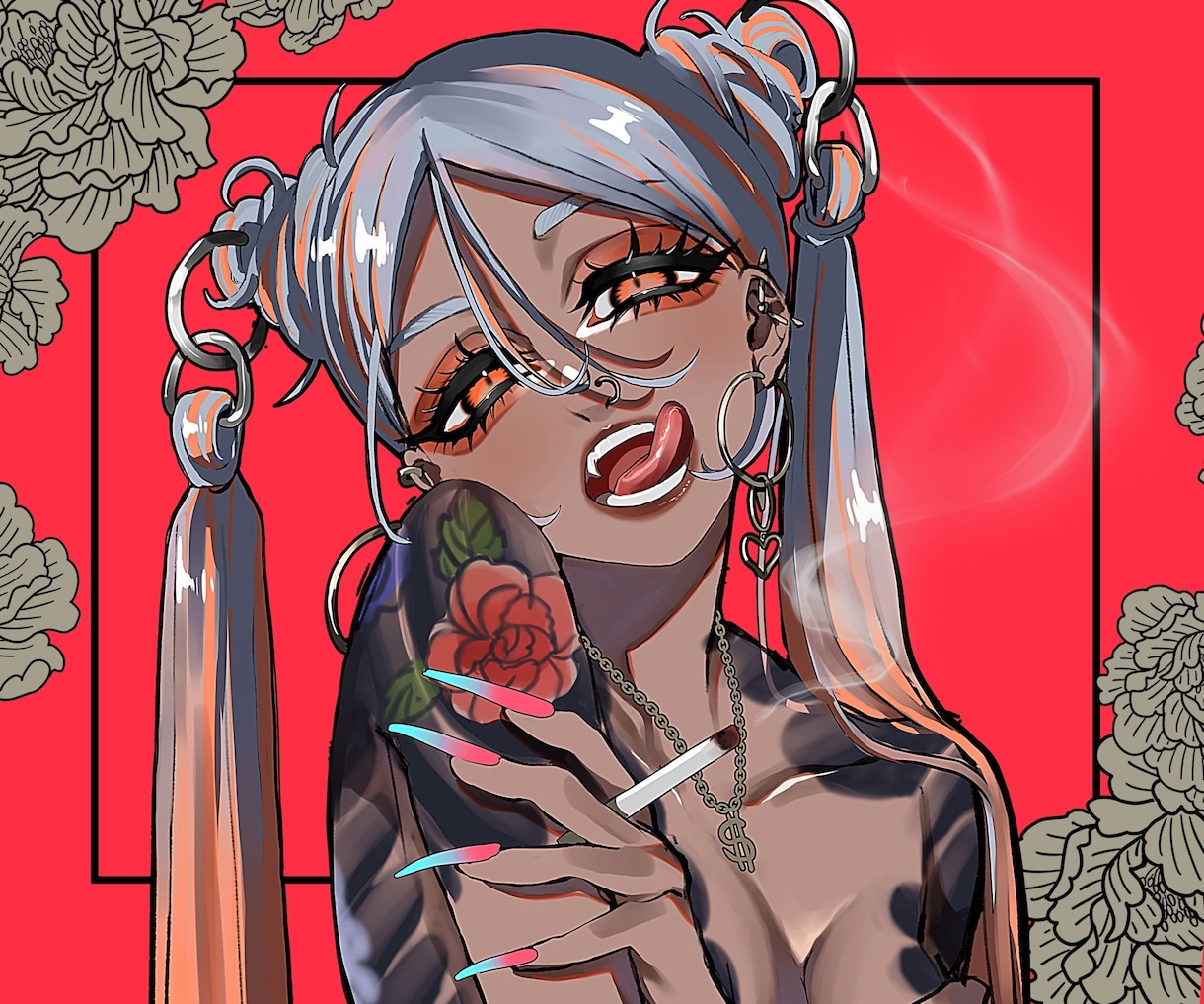 ポップで可愛い！目を引くイラスト描きます アイコン、1枚絵、MV絵や歌ってみた動画等なんでもどうぞ♪ イメージ1