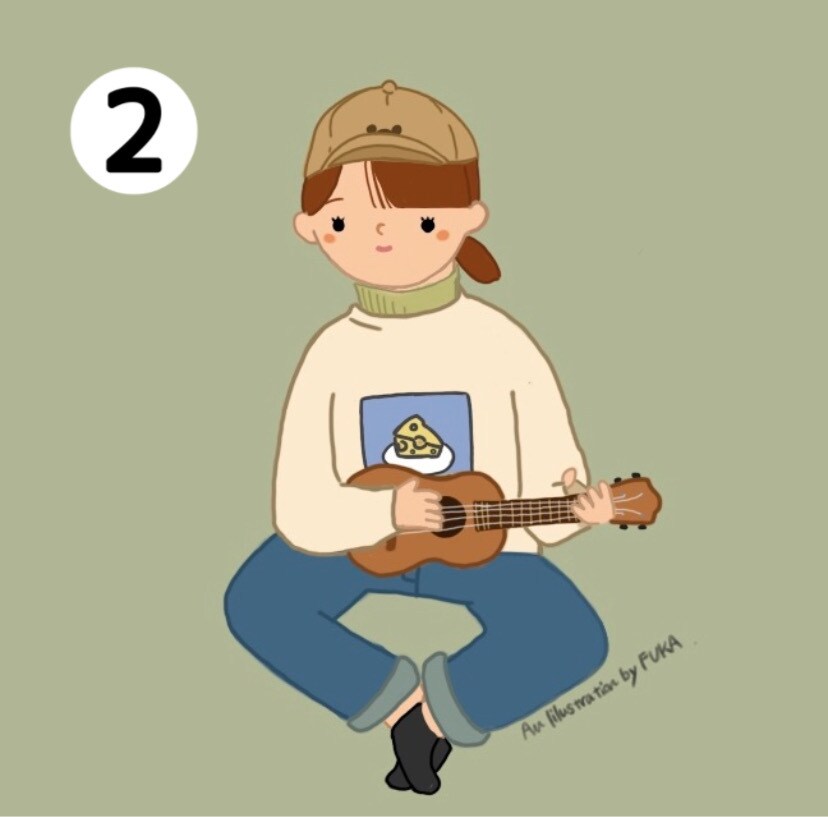 アイコンにオススメな似顔絵を描きます ①〜⑧までの絵柄から自由に選べる！ イメージ3