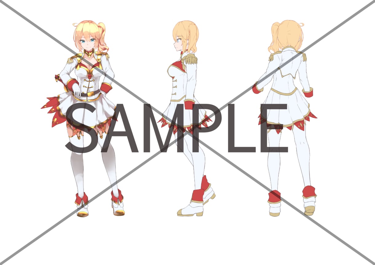 キャラクターのイラストを描きます 【個人・サークル様のゲーム制作・表紙など】 イメージ3