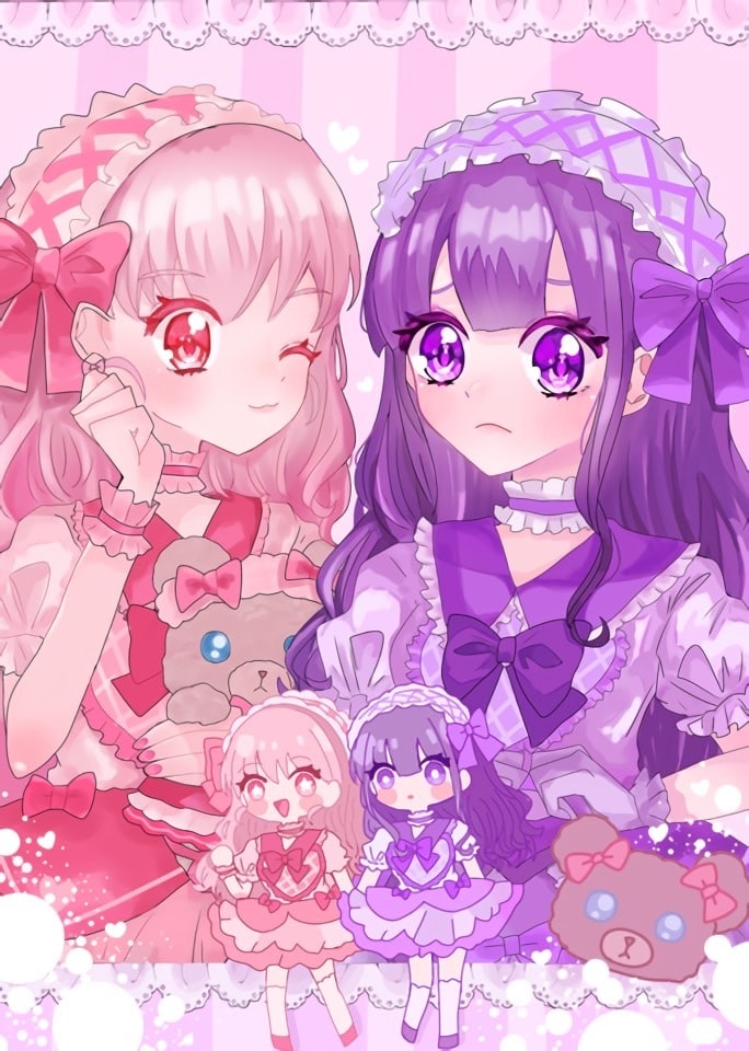 キラキラ☆可愛い　独創的なイラストを提供します イラスト歴6年の女子中学生イラストレーター（自称）が描きます イメージ1