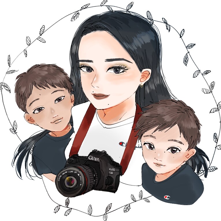 オシャレアイコン、個性なイラスト描きます 個性を生かしたイラスト好き女が描く絵、どうですか？ イメージ3