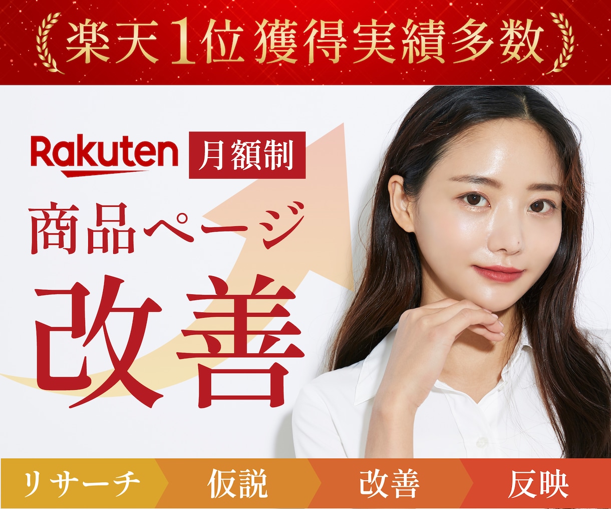 商品ページの改善サポートを行います 【ご購入者様限定】リサーチ・改善・提案・反映まで一括サポート イメージ1