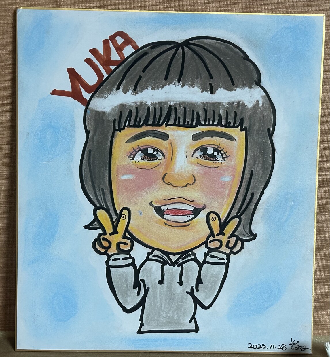 漫画風似顔絵を描きます プレゼントにぴったり似顔絵です！ イメージ4