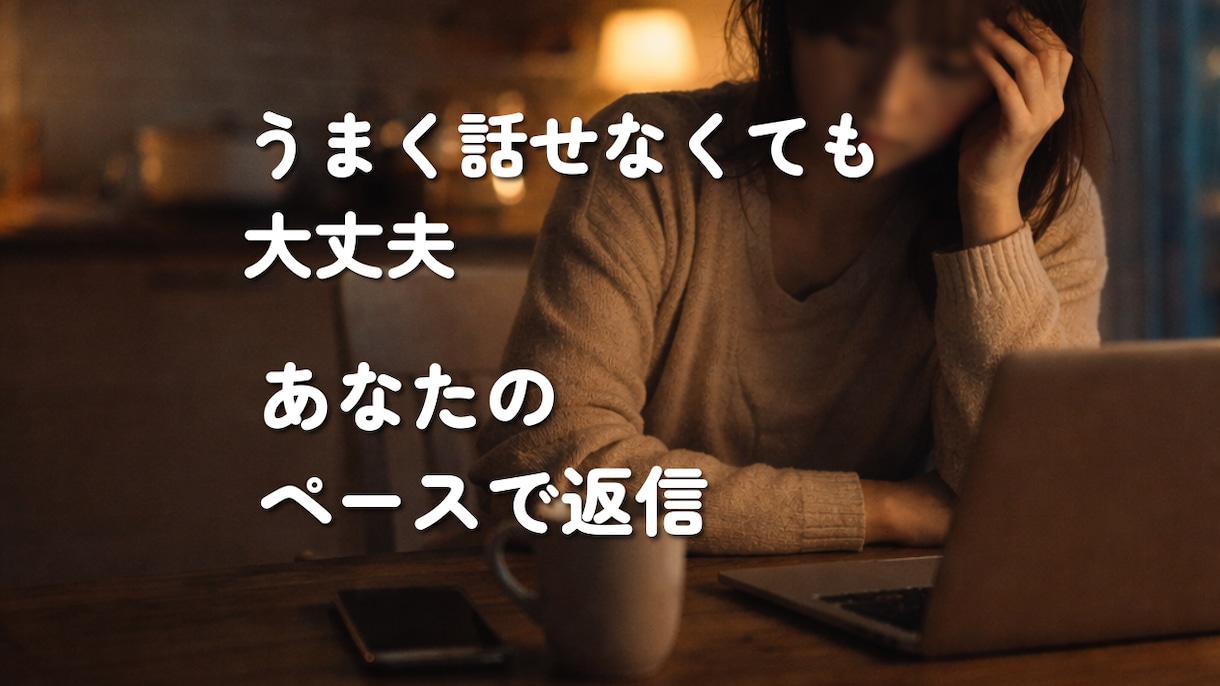 看護師辞めたい気持ち｜まとまってなくても聞きます 誰にも言えない本音・愚痴・不安を2日間やさしく受け止めます イメージ7