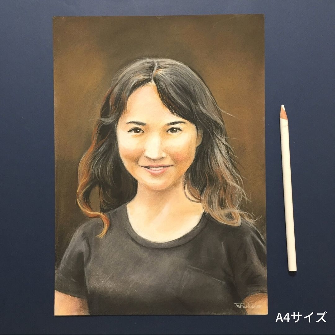 本格的な肖像画をパステルで描きます 繊細でリアルな描写の絵画をご提供いたします イメージ6