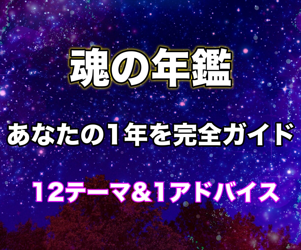 本格年運鑑定12テーマ12ヶ月の未来を読みます 人生の12軸＋指針で読む年運鑑定 イメージ1