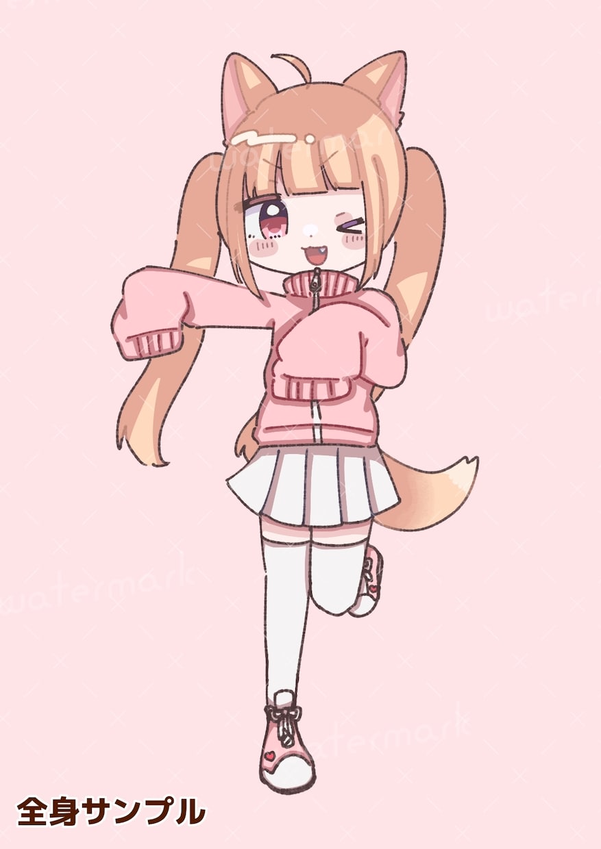 SNS用のアイコンなど作成します ゆるふわ、可愛いイラスト作成！ イメージ8