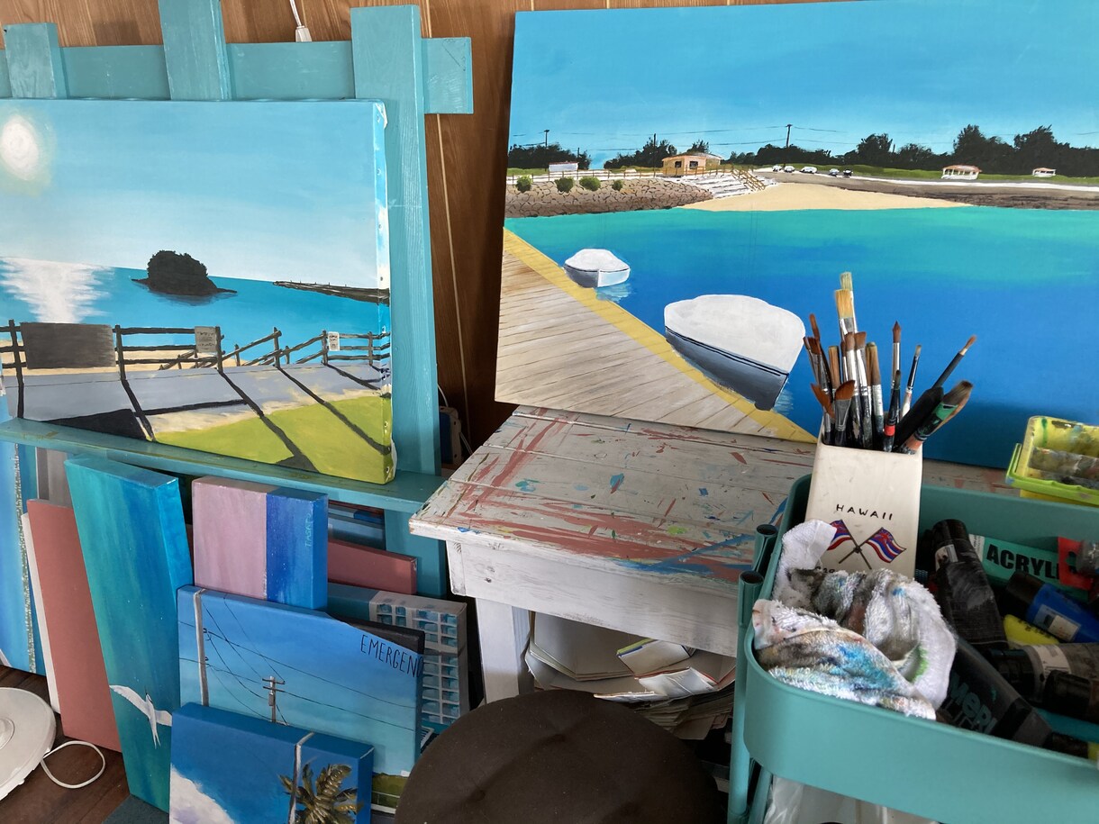 大好きな風景、想い出の風景を絵画にします 絵の温かみは、心と生活を温かくしてくれると信じます。 イメージ8