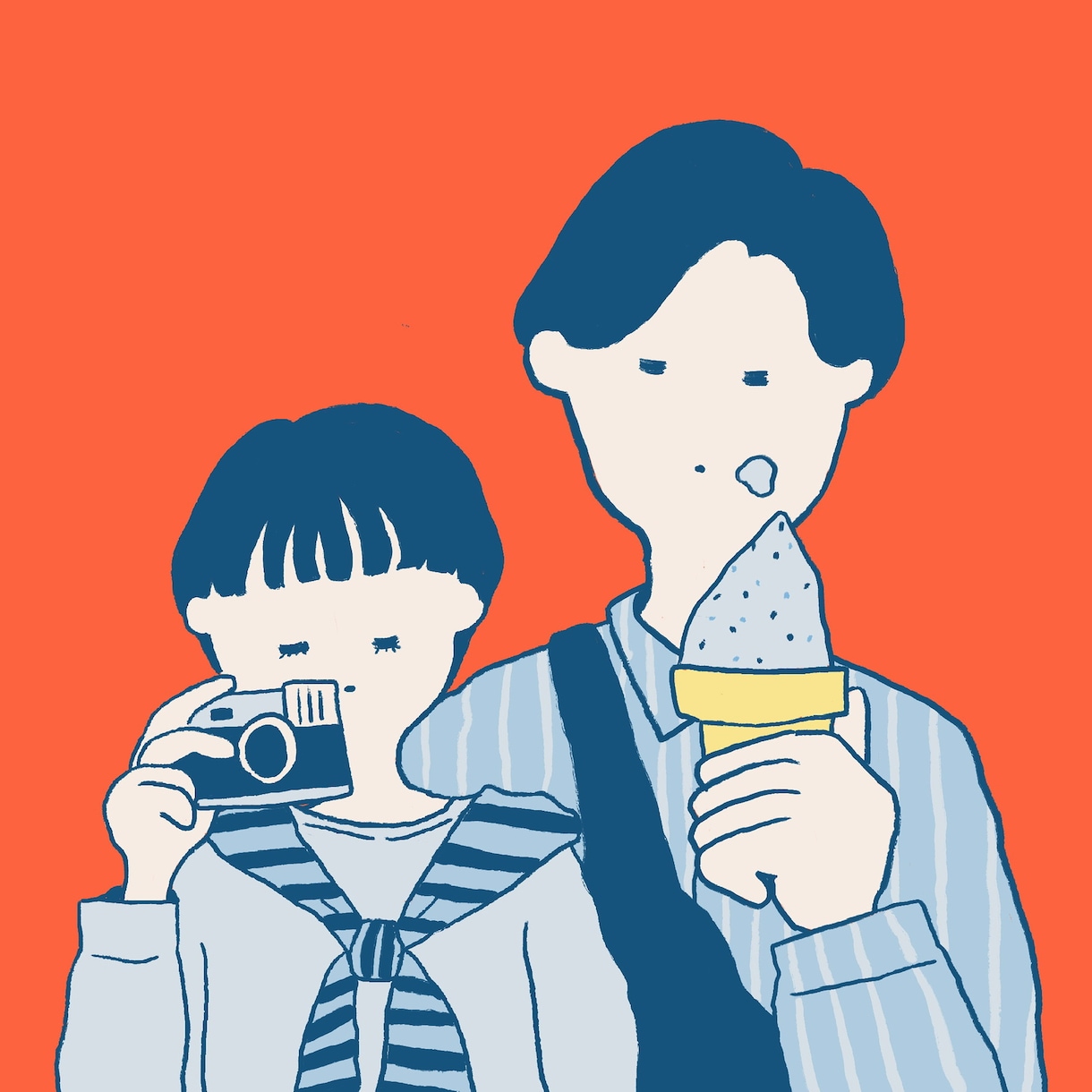 ポップでキュートな被らないアイコン描きます あなたの似顔絵アイコンにしませんか？ イメージ4