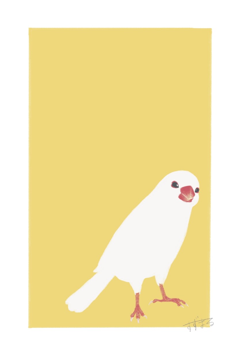 商用OK！鳥専門♪色鉛筆の風合いで可愛く描きます 柔らかなタッチと淡い色で癒しを♪心和む一枚を描きます♪ イメージ2