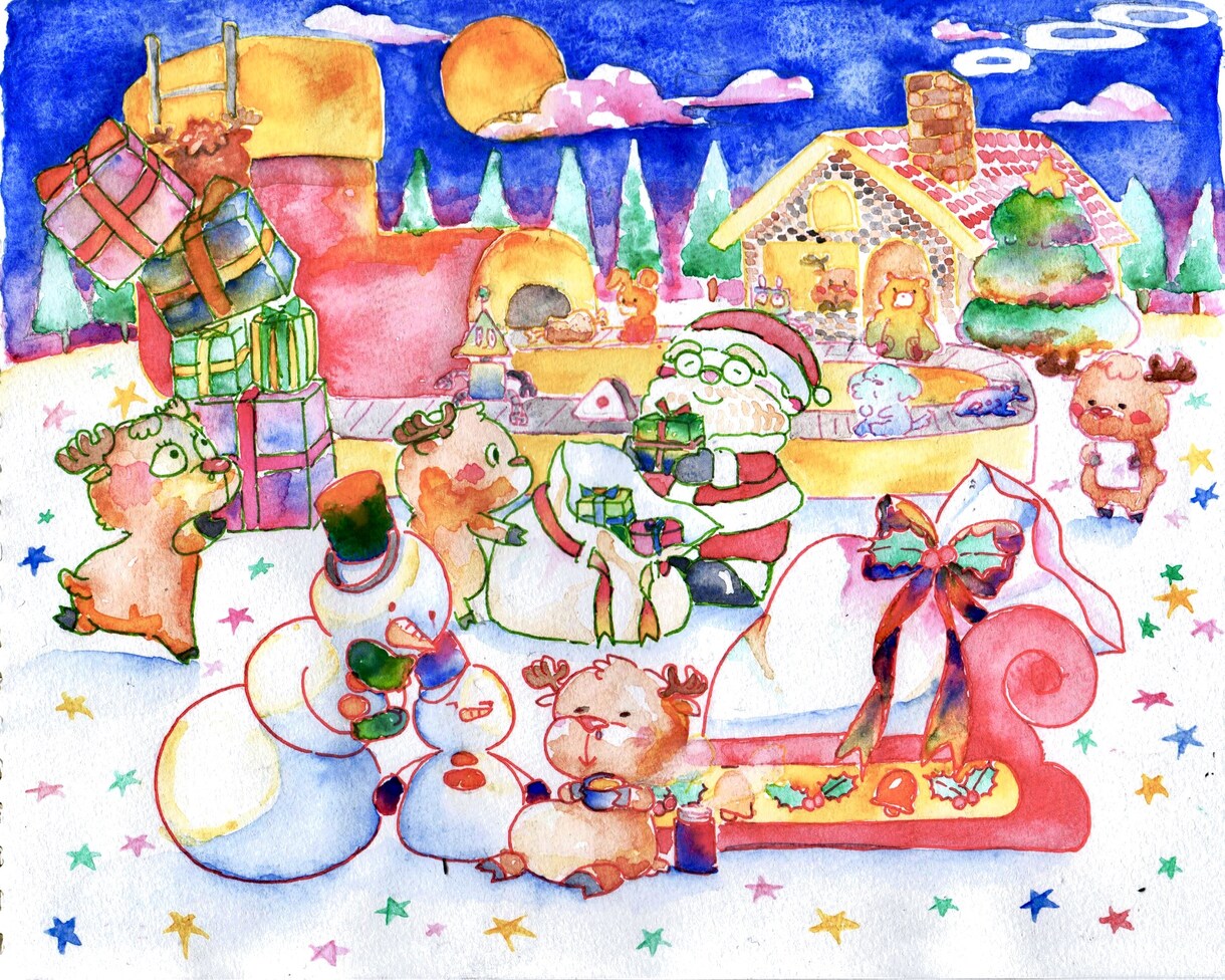 デフォルメでイラストアイコン作ります 透明水彩で彩られた、ポップで可愛いアイコンはいかがですか？ イメージ3