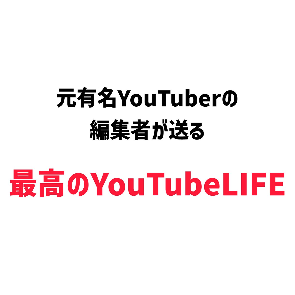 動画編集のサポート何でも承ります 元有名YouTuberの編集者が承ります！ イメージ1