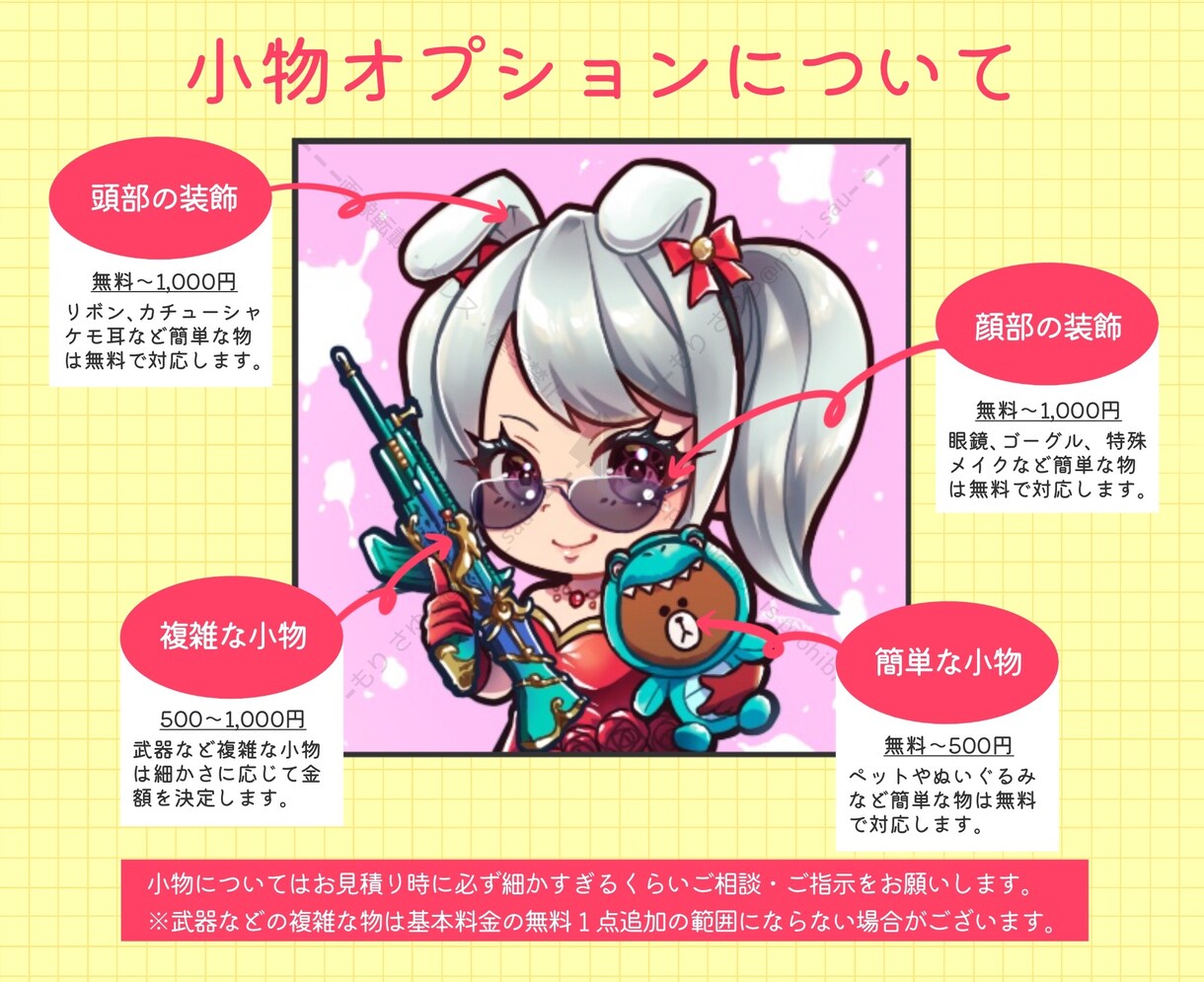 キラキラ☆デフォルメイラストでアイコン描きます キャラに合わせてタッチ変更も可能！ イメージ7
