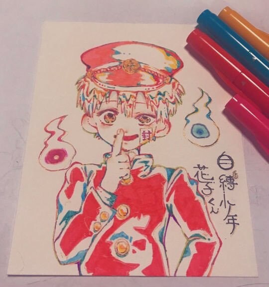 プレイカラーアナログイラスト描きます カラフルに仕上げます！プレゼントなどにいかがですか？ イメージ8
