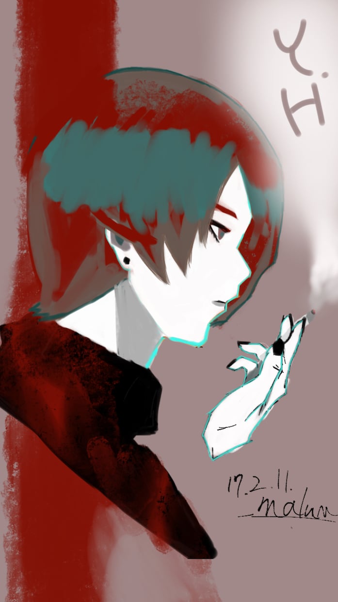 あなただけのカッコイイ似顔絵、イラスト描きます 現役美大生がイラスト制作します。 イメージ2