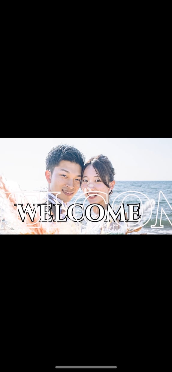 💬Coconara｜Create a new wedding opening video etc. from scratch uwkei_movieditor …