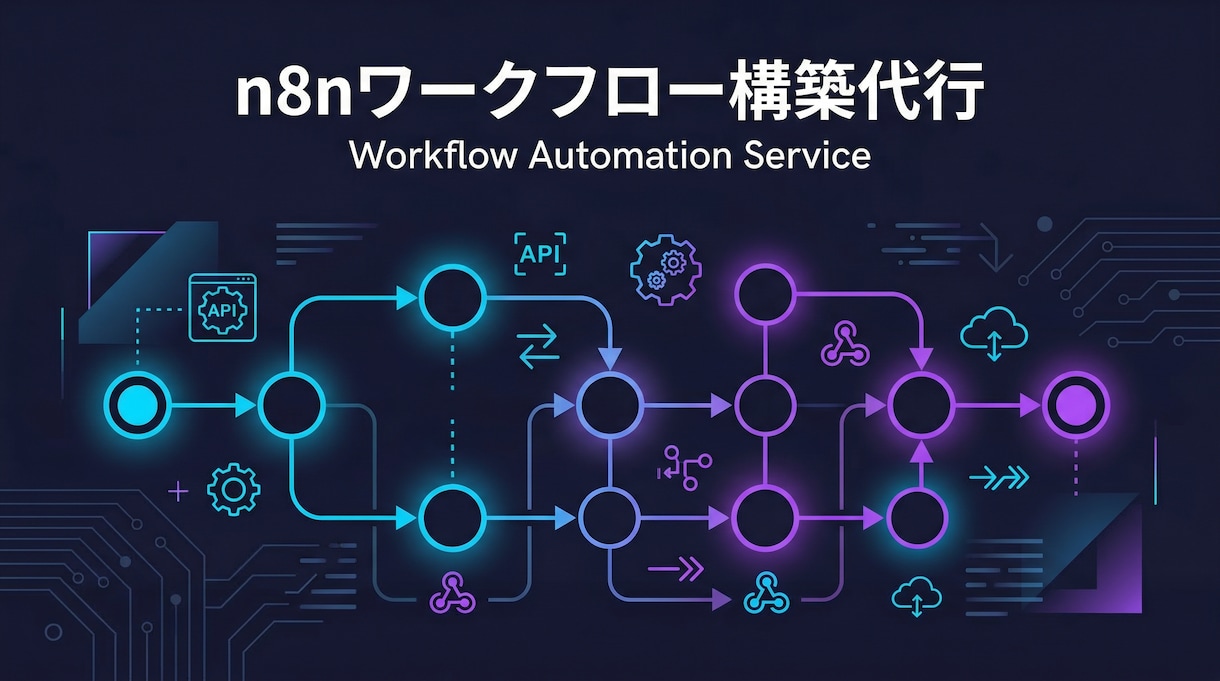 n8nで小さな自動化を1本作成します Gmail/表/通知など1作業をJSON納品 イメージ2