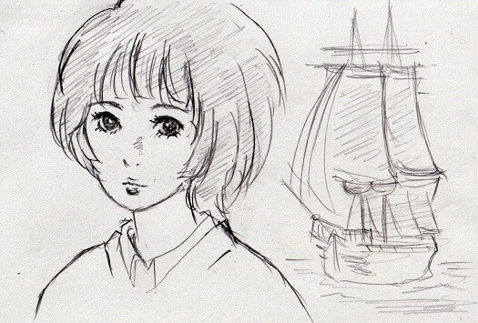 手描きで歌詞からイラストを描いてます 貴方の好きな歌手の歌詞からイラストを描きます。 イメージ10
