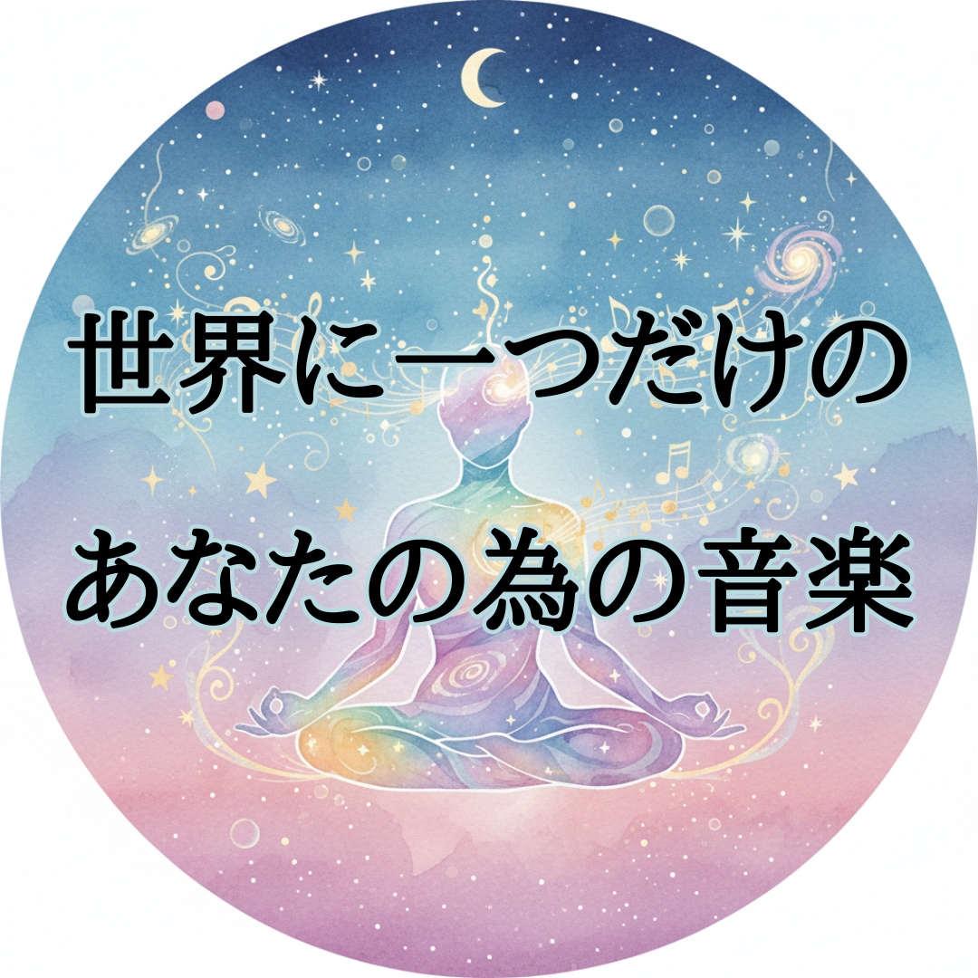 魂を整えるオーダーメイド周波数の音楽を作ります あなたの身体と心を究極に整える、世界に一つだけの　音の処方箋 イメージ1