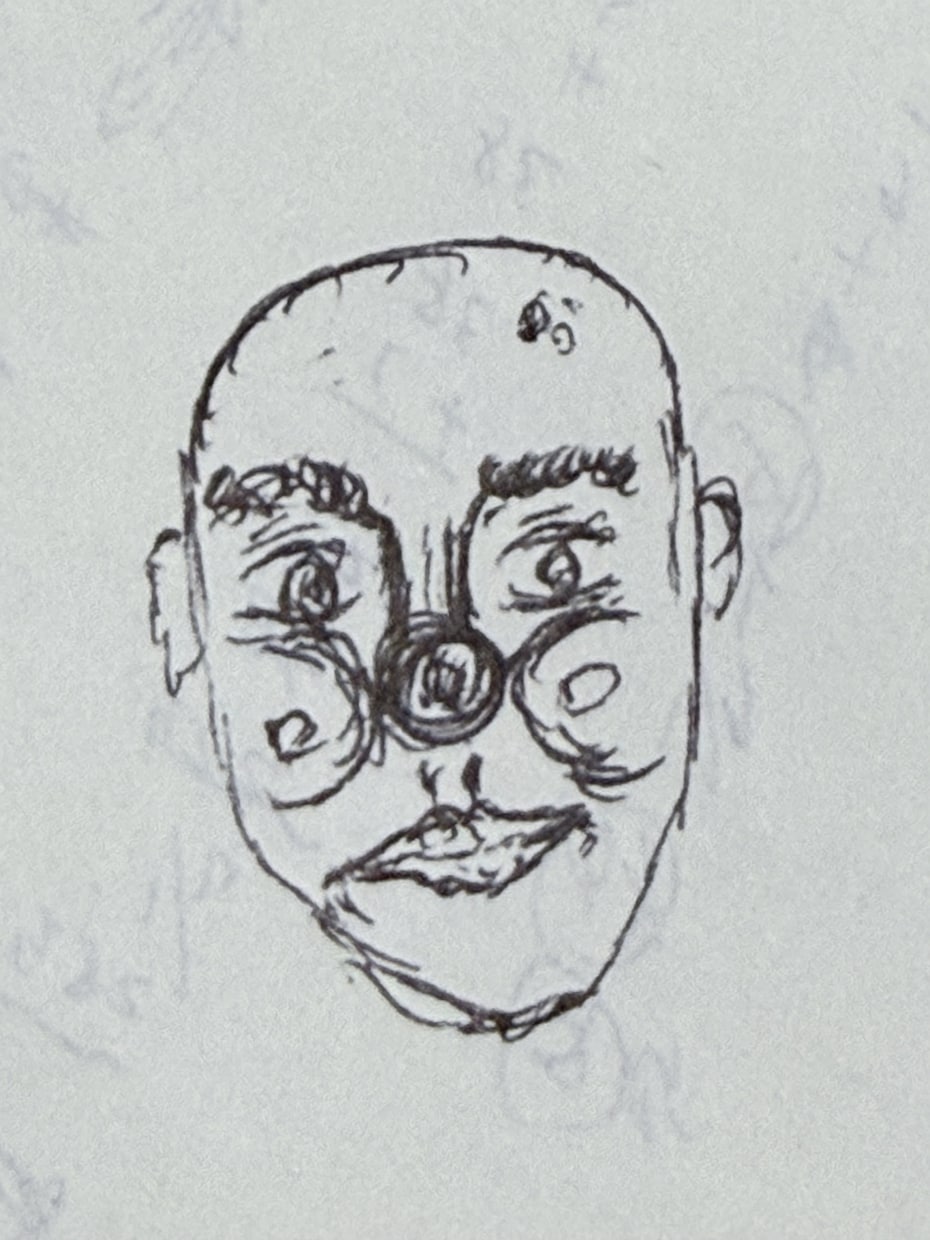奇妙で変な人物画書いてます 基本的に万人には受けないと思います。変な絵ですので。 イメージ4