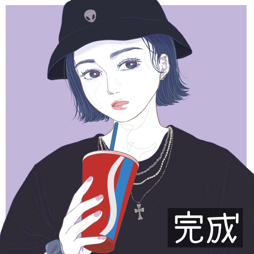 シンプルおしゃれイラスト・似顔絵描きます アイコン、動画用、プレゼントに！ イメージ3
