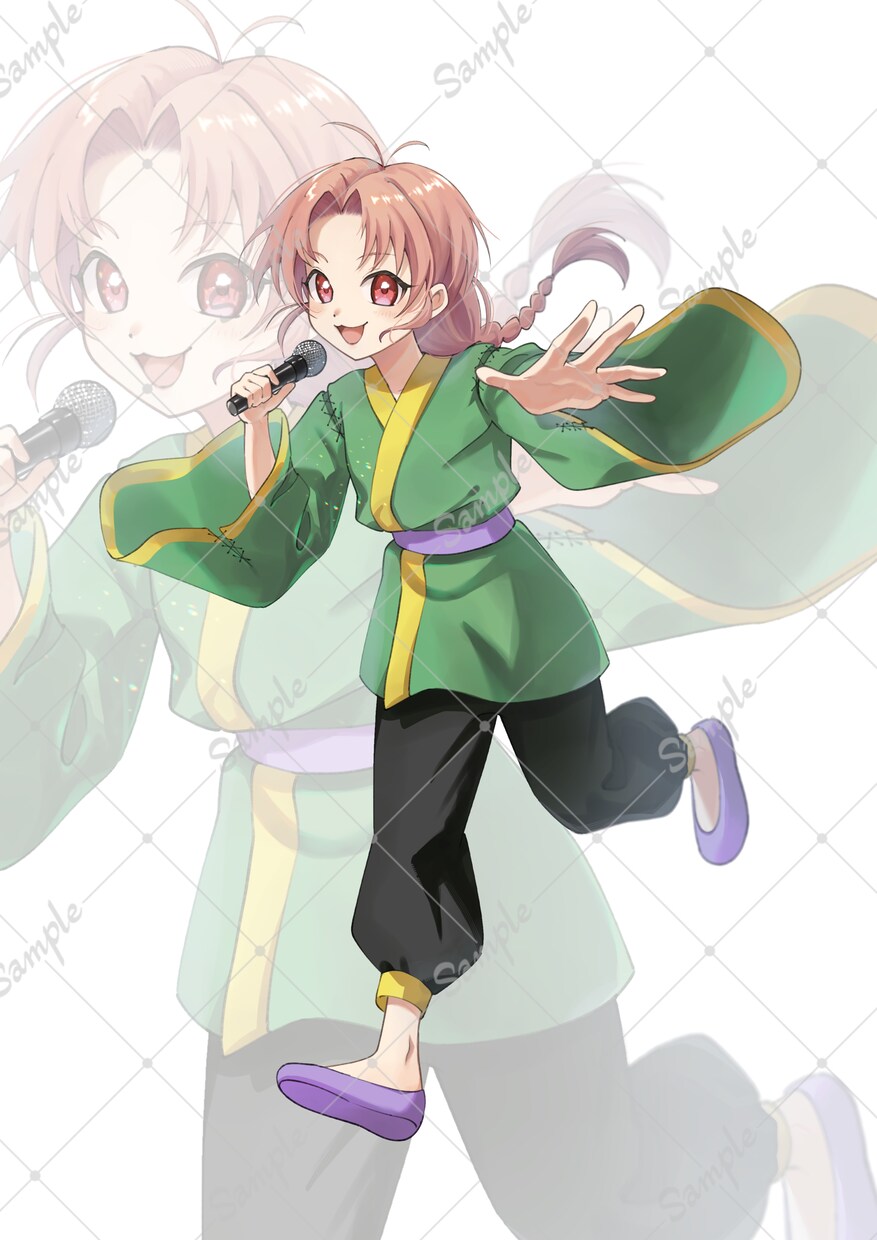 キャラメインの目を引く一枚イラスト描きます 簡易背景は無料！初めての方も丁寧に対応します イメージ9