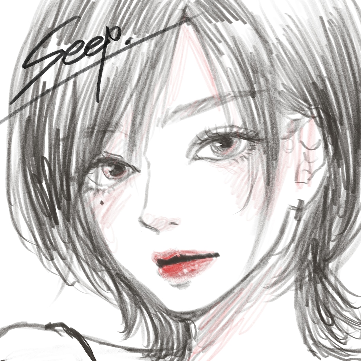 儚さの中にある美しさ｜オリジナルイラストを描きます 私の感性全開で描いて欲しい方へ✦︎丸投げ可能なサービスです イメージ7