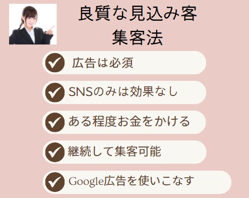 ペライチGoogle広告集客術・公開します ペライチで今ひとつの伸び悩んでおられる方へ イメージ5