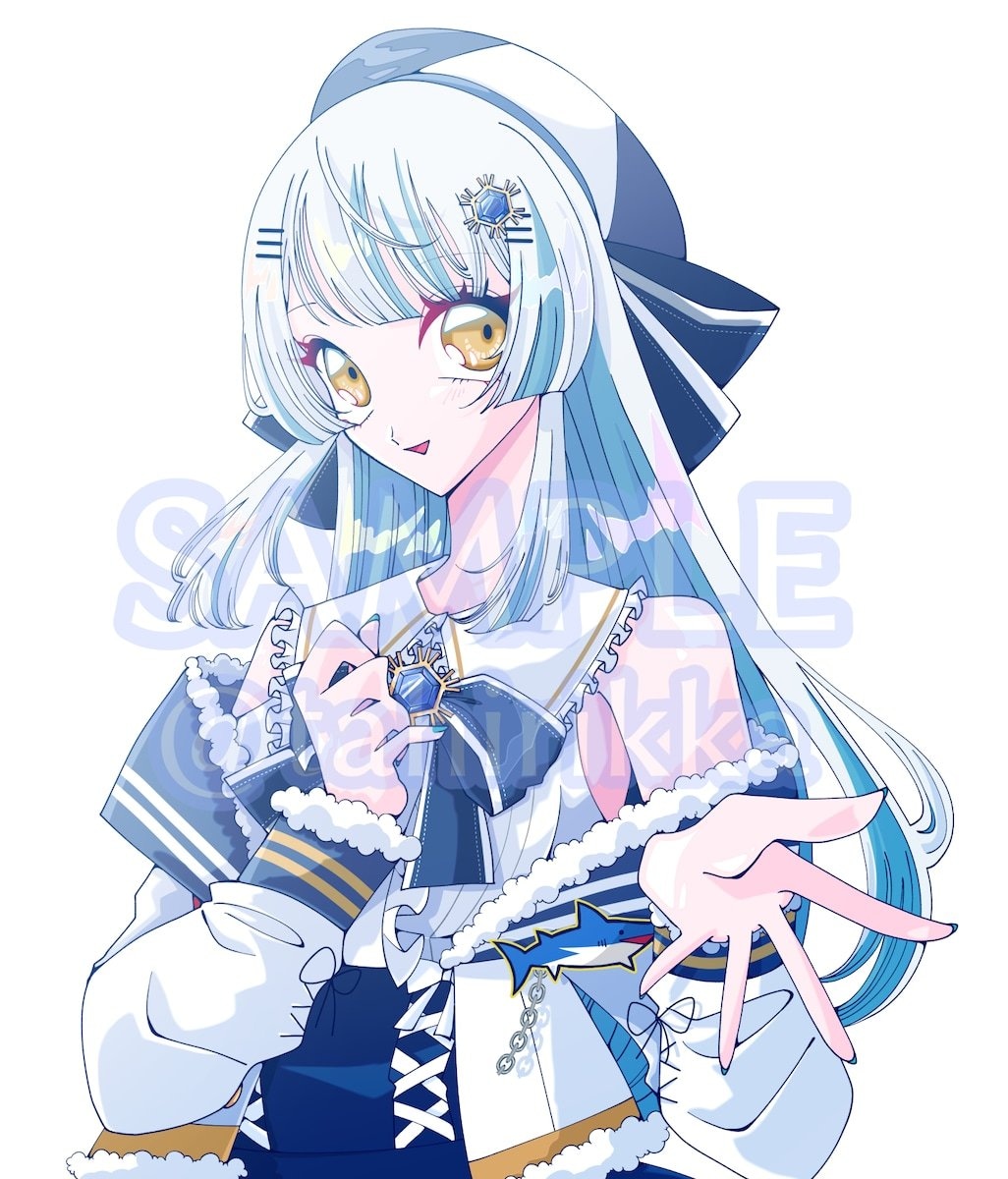グッズやサムネに映えるバストアップイラスト描きます CDのジャケットや動画サムネイルなどにいかがですか？ イメージ7