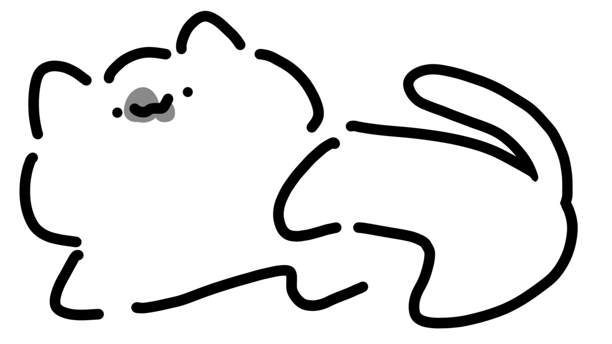 ゆるい猫ちゃんのイラスト描きます 絶妙な可愛さの猫ちゃんをお描きします！ イメージ2