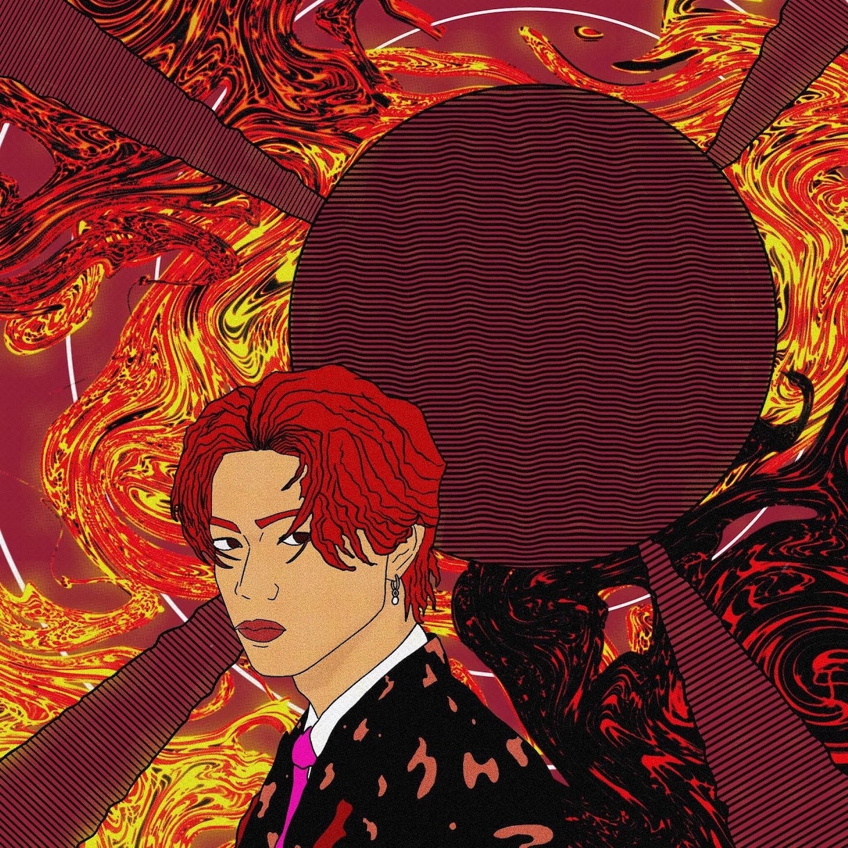 お写真を元に個性的に描かせていただきます アイコンやプレゼントなどに！色彩鮮やかに描かせて頂きますれ イメージ2