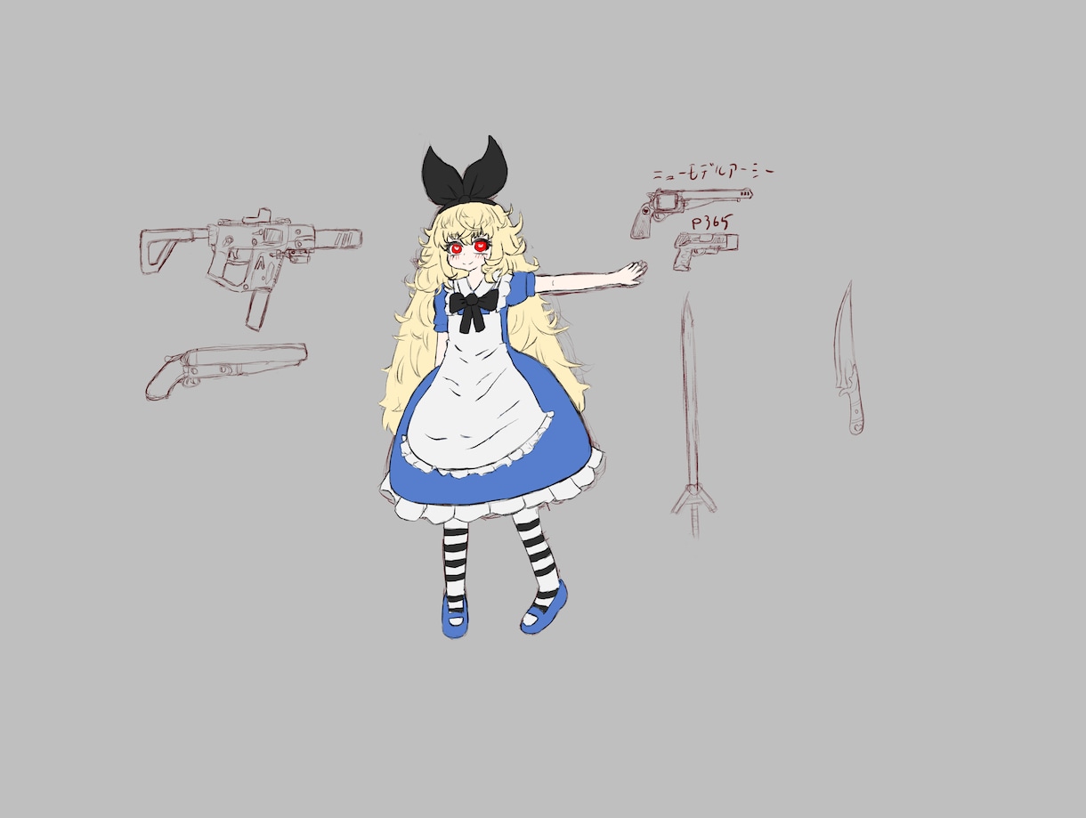 キャラクターの立ち絵作成します TRPG、ゲーム等で使えるオリジナルキャラを！ イメージ8