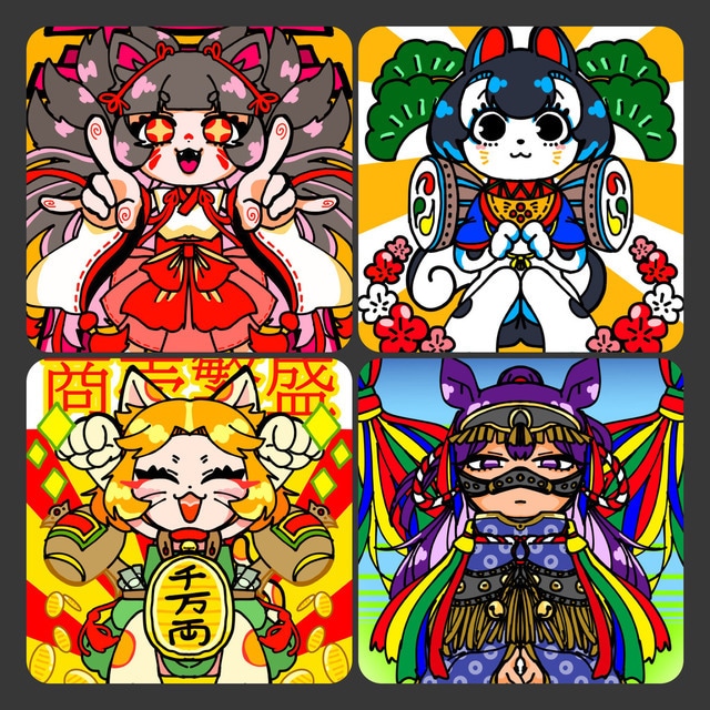 パッと目を引く可愛いアイコンイラスト描きます グッズ可や贈り物にも対応します！お気軽にメッセージどうぞ♡ イメージ2